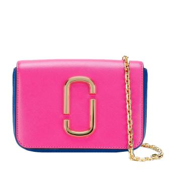 Marc Jacobs | MARC JACOBS 马克·雅可布 女士紫色拼多色皮革单肩包斜挎包 M0014102-951商品图片,满$100享9.5折, 满折