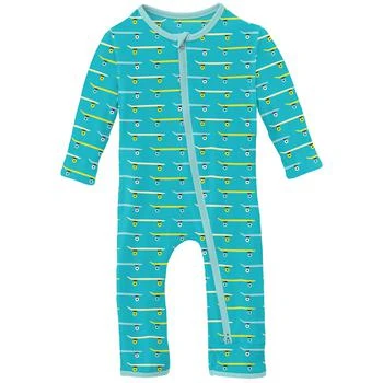 KicKee Pants | Print Coverall with Two-Way Zipper (Infant) 6.6折起, 独��家减免邮费