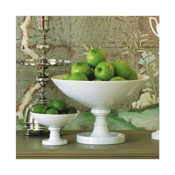 Global Views | White Grand Pedestal Bowl Large,商家Macy's,价格¥1654