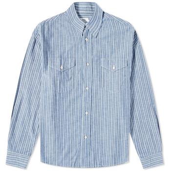 推荐Visvim Frontier Striped Chambray Shirt商品