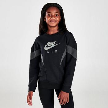 NIKE | Girls' Nike Air Boyfriend Crewneck Sweatshirt商品图片,8.3折