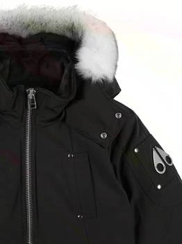 Moose Knuckles | 【儿童款】Nylon Down Bomber Jacket W/ Fur 4.7折, 独家减免邮费