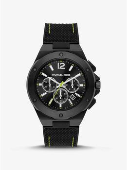 Michael Kors | Oversized Lennox Black-Tone Watch商品图片,7.2折, 独家减免邮费