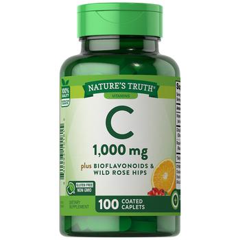 商品Vitamin C 1000 mg plus Bioflavonoids & Wild Rose Hips图片