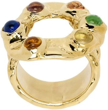 Mondo Mondo | Gold Halo Ring,商家SSENSE,价格¥3233
