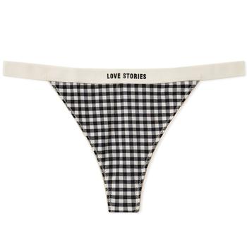 LOVE STORIES, LOVE STORIES | Love Stories Room service Gingham Thong商品图片 