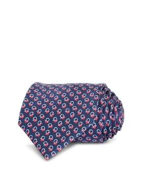 Salvatore Ferragamo | Silk Classic Gancini Heart Tie,商家Bloomingdale's,价格¥1414