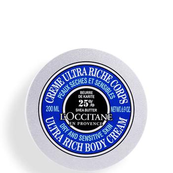 推荐L'Occitane Shea Butter Ultra Rich Body Cream 6.9oz商品
