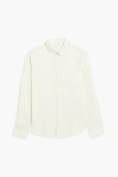 Sandro | Brushed cotton-twill shirt商品图片,5折×额外7.5折, 额外七五折