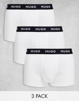 推荐HUGO 3 pack trunks in white core商品