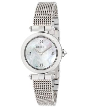 Gucci | Gucci Diamantissima Mother of Pearl Dial Stainless Steel Women's Watch YA141504商品图片,8.2折