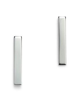 商品Bloomingdale's | Bar Stud Earrings in 14K White Gold - 100% Exclusive,商家Bloomingdale's,价格¥2712图片