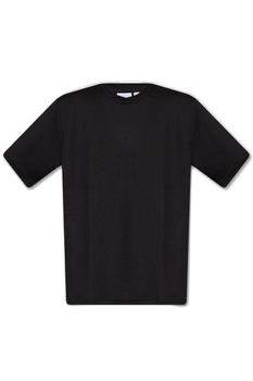 推荐Adidas Originals Logo Embroidered Ribbed T-Shirt商品
