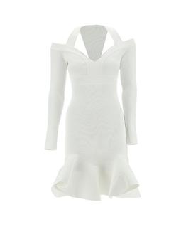 Alexander McQueen | Alexander McQueen Ruffle Detailed Flared Mini Dress商品图片,6.2折