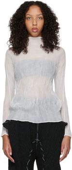 product White Polyester Sweater image