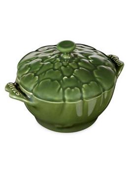 商品Staub | Petite Artichoke Ceramic Cocotte,商家Saks OFF 5TH,价格¥265图片