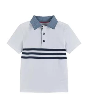 Andy & Evan | Boys' White Pique Polo Shirt - Little Kid, Big Kid,商家Bloomingdale's,价格¥270