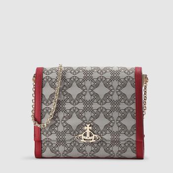 Vivienne Westwood Womens Lucy Grey Cross Body Bag product img