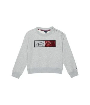 Tommy Hilfiger | Sequins Flag Sweatshirt (Little Kids/Big Kids) 4.8折