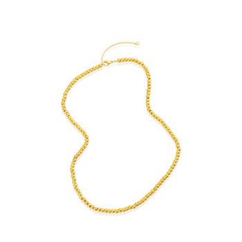 product Adornia Bead Necklace gold image