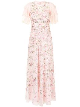product Odette floral-embroidered gown - women image