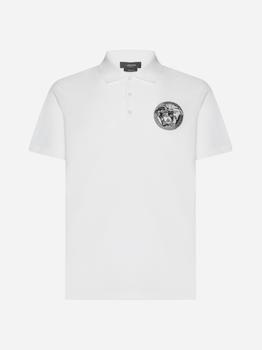 推荐Medusa cotton polo shirt商品