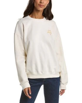 推荐Project Social T Heart Of Gold Embroidered Sweatshirt商品