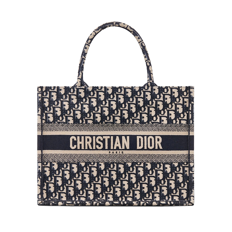 迪奥手提包, Dior | 【包税】DIOR/迪奥 2020春夏新款BOOK TOTE系列 经典刺绣老花帆布小号手提托特包商品图片 包邮包税