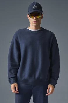 Alo | Triumph Restore Crew Neck Sweatshirt - Navy,商家Alo yoga,价格¥458