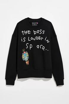 推荐b2Ss Rolling Loud UO Exclusive Bass Crew Neck Sweatshirt商品