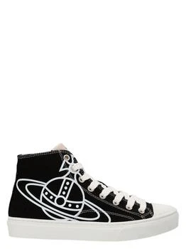 Vivienne Westwood | Plimsoll Sneakers Black,商家Wanan Luxury,价格¥1568