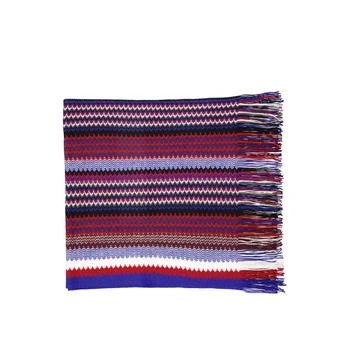 推荐Missoni Fringed Crochet-Knit Scarf商品