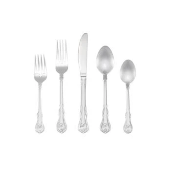 RiverRidge Home | Riverridge Bouquet 46 Piece Monogrammed Flatware Set - D, Service for 8,商家Macy's,价格¥1250