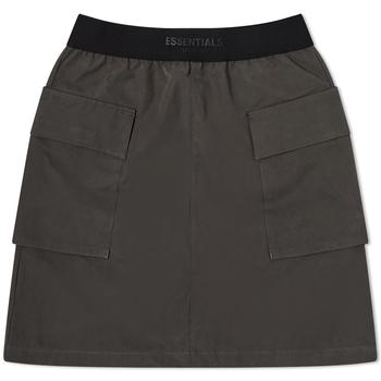 推荐FEAR OF GOD ESSENTIALS Women's Cargo Skirt - Iron商品