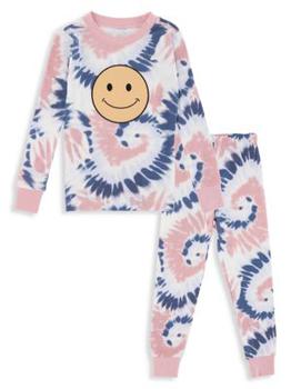 推荐Little Girl's 2-Piece Tie-Dye Pajama Set商品