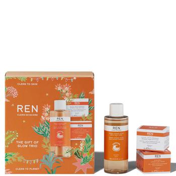 推荐REN Clean Skincare The Gift of Glow Trio (Worth $60.00)商品