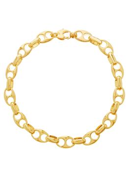 推荐Barbara 18kt gold-vermeil chain necklace商品