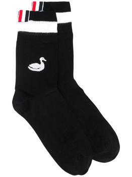 Thom Browne | THOM BROWNE duck logo socks商品图片,