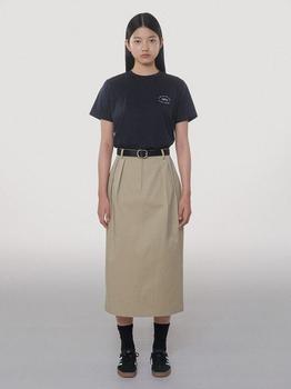 商品tetu | Classic Pin Tuck Skirt_Beige,商家W Concept,价格¥1048图片