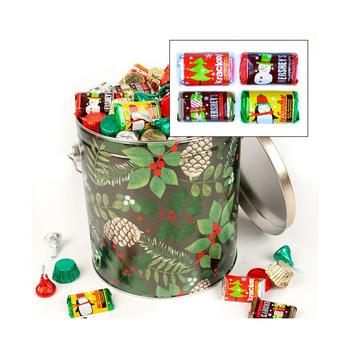 商品5lb Christmas Chocolate Gift Tin Hershey's Holiday Mix - Golden Pinecones图片