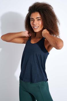 商品Girlfriend Collective | ReSet Relaxed Tank - Midnight,商家The Sports Edit,价格¥387图片