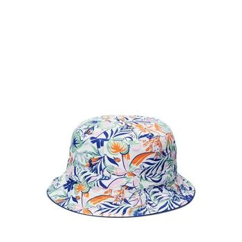 Ralph Lauren | Big Boys Reversible Tropical-Print Bucket Hat,商家Macy's,价格¥264