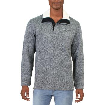 推荐Weatherproof Vintage Mens Herringbone Elbow Patch Pullover Sweater商品