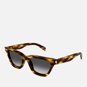 推荐Saint Laurent Sulpice Recycled Acetate Cat Eye Sunglasses商品
