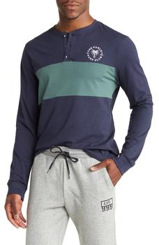 Hurley | Community Fresh Long Sleeve Henley Tee商品图片,5.7折