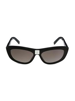 Givenchy | 4Gem 146MM Oval Sunglasses商品图片,