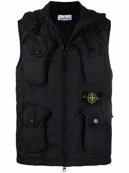 stone island羽绒服, Stone Island | STONE ISLAND - Nylon Gilet商品图片 
