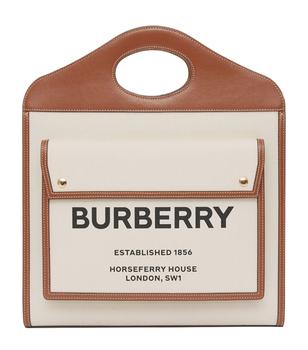 巴宝莉包图片, Burberry | Medium Horseferry Pocket Top-Handle Bag商品图片 