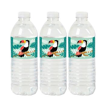 商品Big Dot of Happiness | Calling All Toucans - Tropical Bird Baby Shower or Birthday Party Water Bottle Sticker Labels - Set of 20,商家Macy's,价格¥89图片