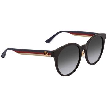 Gucci | Gucci Grey Gradient Cat Eye Ladies Sunglasses GG0416SK 001 55商品图片,4.4折, 满$275减$25, 满减